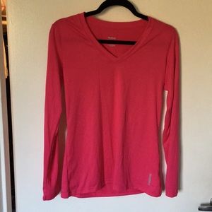 Pink Reebok Workout Top